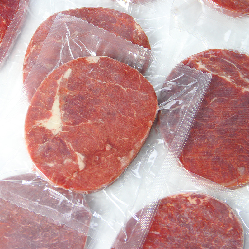 Night Market Street Western Restaurant Steak Commercial Light Food Takeaway Sirloin Filet Eye Fillet Black Pepper Raw-Cut Steak