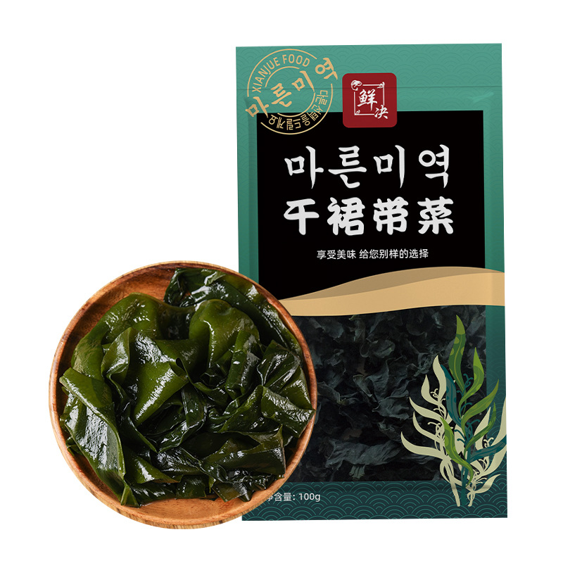 Wakame Dry Goods First-Class Kelp Soup Salted Wakame Wakame Dry Goods Flagship Store Household Korean Sea Group Belt