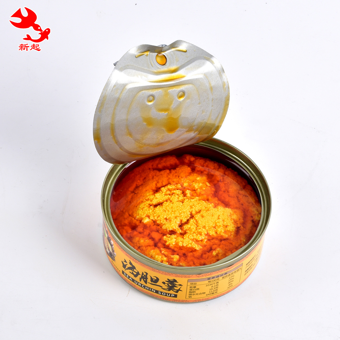 Manufacturer Sells Household Sea Urchin Sauce Canned Sea Urchin 110g Ready-To-Eat Sea Urchin Sashimi Soup for Mixed Rice and Noodles