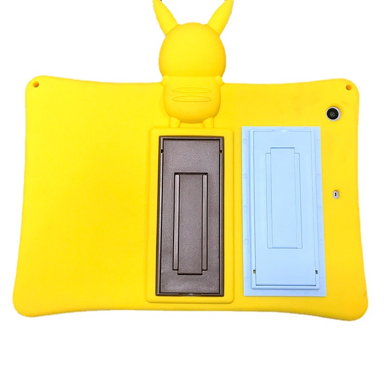 Suitable for Apple Huawei Tablet Silicone Protective Cover Back Bracket Tablet PC ipad Silicone Cover Bracket