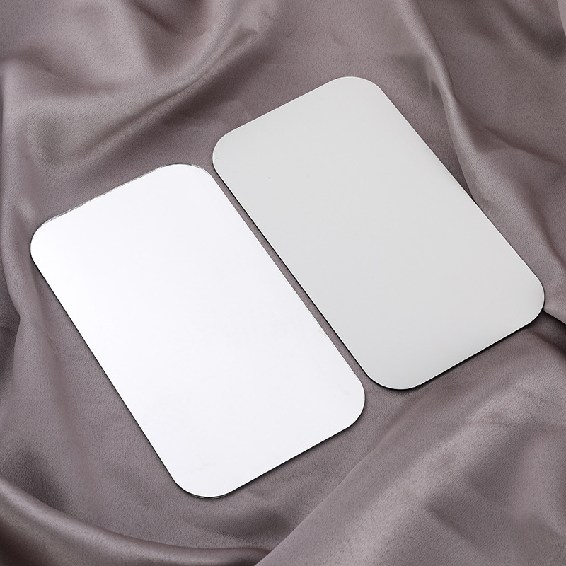 Factory wholesale shaped glass lens single irregular small mirror cosmetic lens cutting processing customization