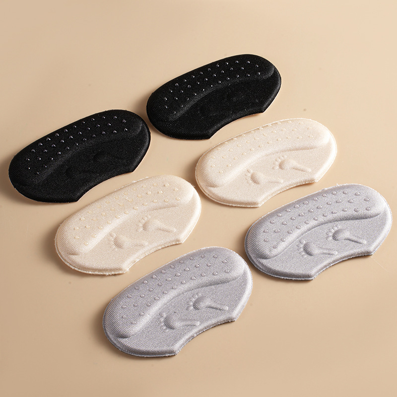 Наклейки на каблуки против износа для предотвращения отрыва каблука, отличный инструмент для изменения размера обуви, половинные подушки для женской обуви, внутренние подушки для каблука, наклейки для подушек каблука