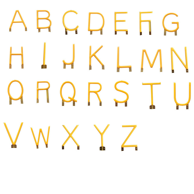 Led Package Cob 26 Letter Lights 360 Degree Luminous Digital 3V Night Light Source Factory Direct Supply