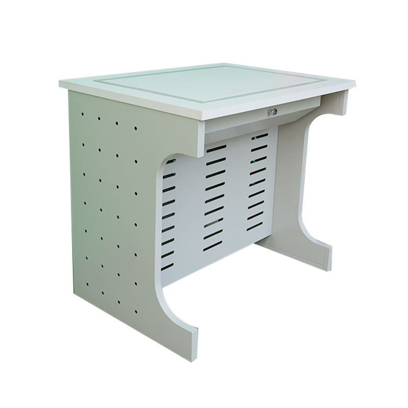 Flip Computer Table Semi-Embedded Hidden Table School Computer Classroom Training Table School Classroom Computer Room Student Table