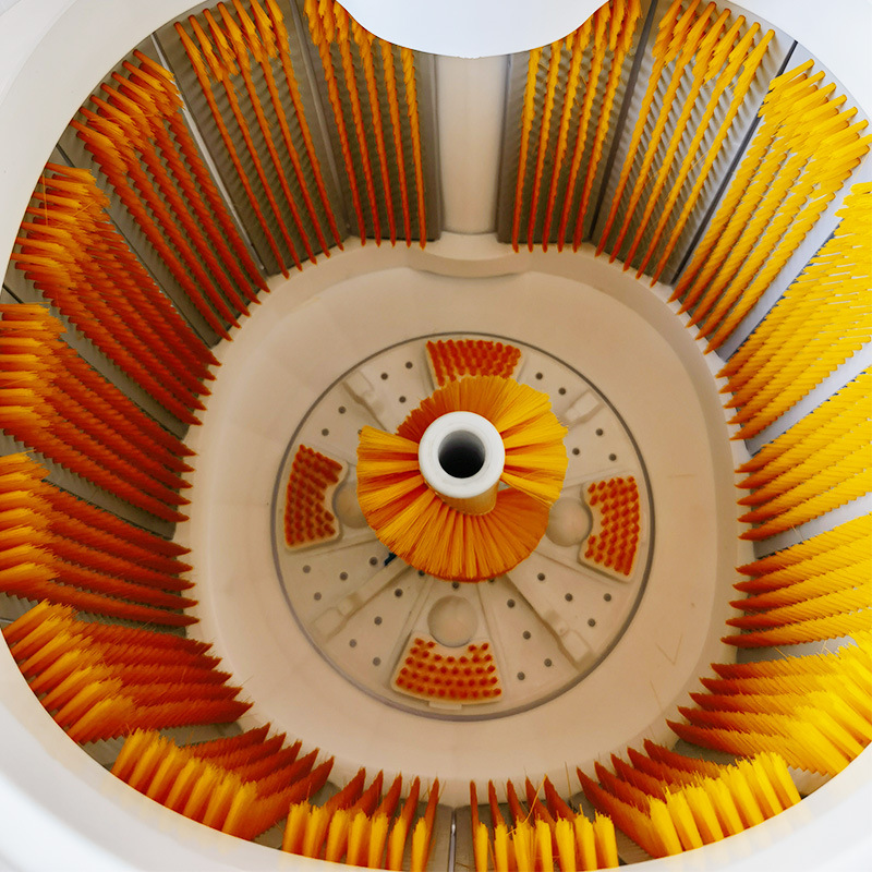 2024 New Full-wall Shoe Scrubbing Machine Household Semi-automatic Shoe Washing Artifact 360 No Dead Angle Shoe Scrubbing Machine Dehydration