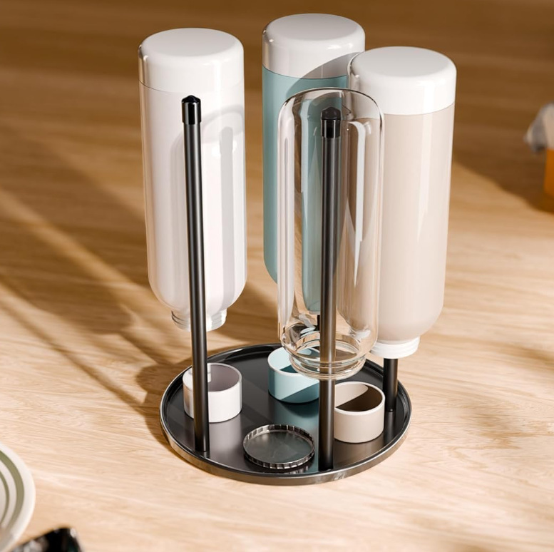 Multi Eco Stand-Multifunctional Kitchen Stainless Steel Multifunctional Drainage Eco-Friendly Storage Rack