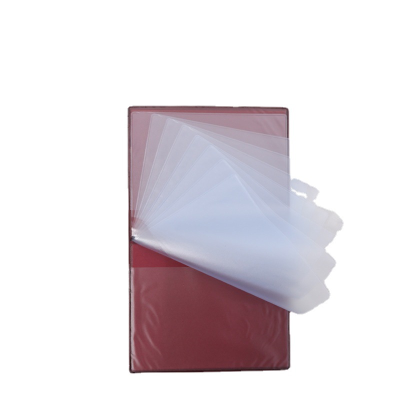 Spot Universal Household Registration Leather Case 10 Inserts Household Registration Book Protective Cover New Home Registration Book Thin Shell