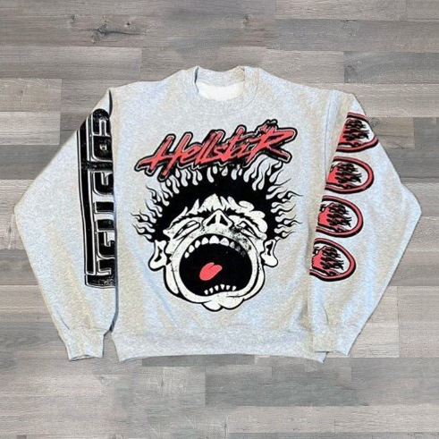 2024 spring new men and women couple round neck sweater 3D Printing Series creative theme printing can be used for children's clothing