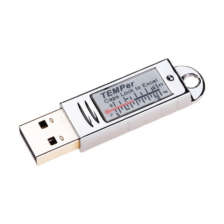 USB термометр для компьютера, монитор температуры в помещении, USB регистратор температуры