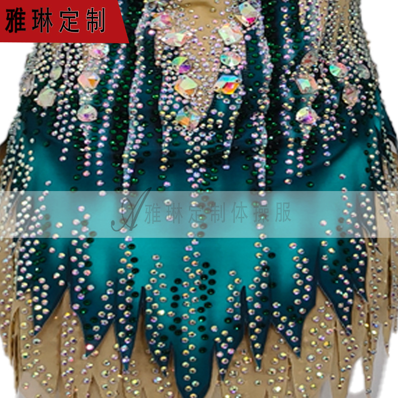 Yalin Artistic Gymnastics Clothing, Competitive Aerobics Gymnastics Clothing, New Skirt, Figure Skating, Synchronized Swimming Competition Clothing, Performance Clothing