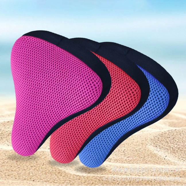 New Sun Protection Breathable Universal Bicycle Seat Cover Thickened Seat Cushion Cover Electric Bicycle Cycling Seat Cushion Cover Comfortable