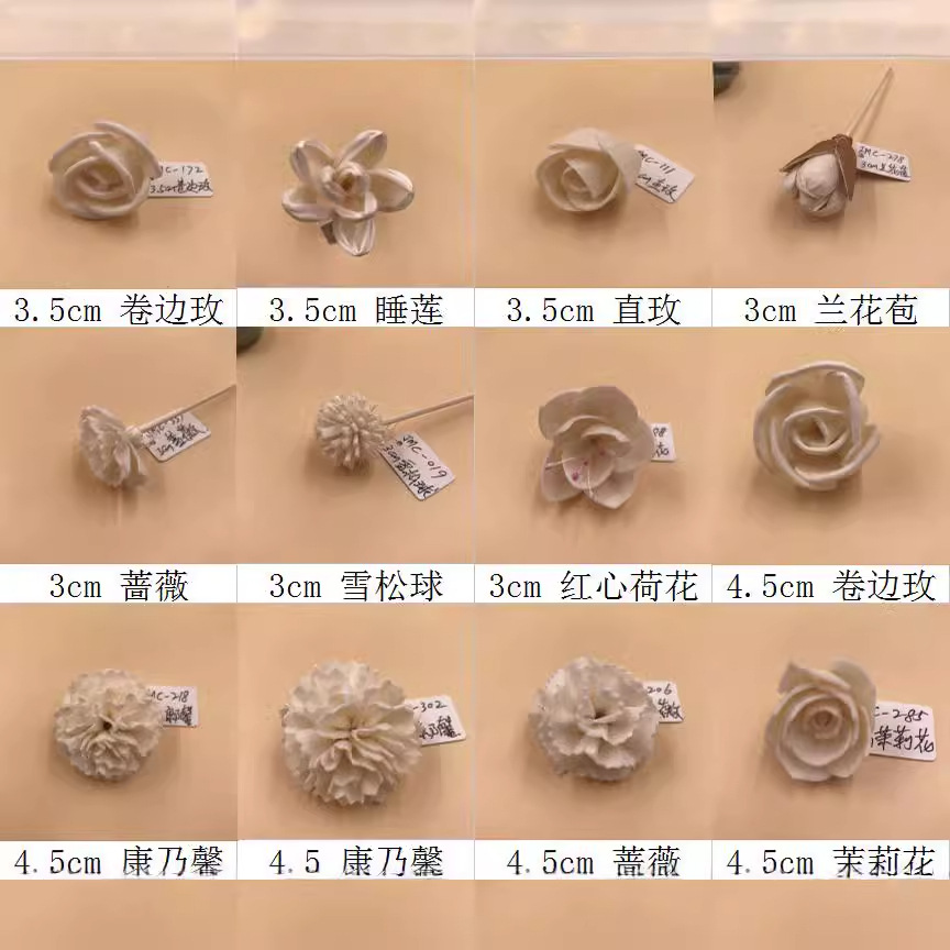 Fire-Free aromatherapy rattan deodorant perfume bottle accessories fragrance expanding punch grass flower aromatherapy flower simulation dried flower wholesale