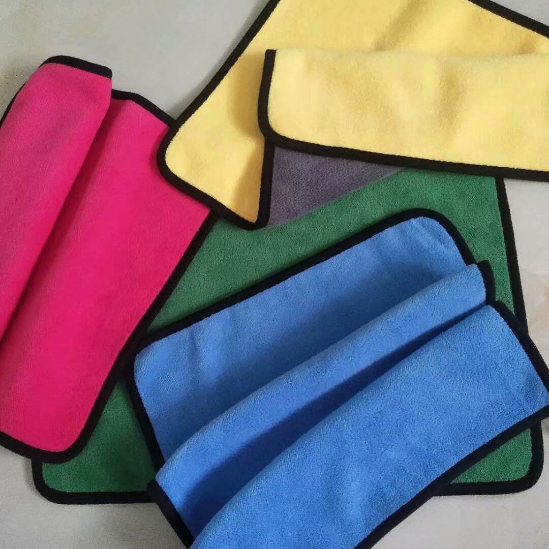 Полотенце для чистки автомобиля, специальное высокоплотное коралловое велюровое полотенце, утолщенное двустороннее ультратонкое квадратное полотенце для быстрой сушки