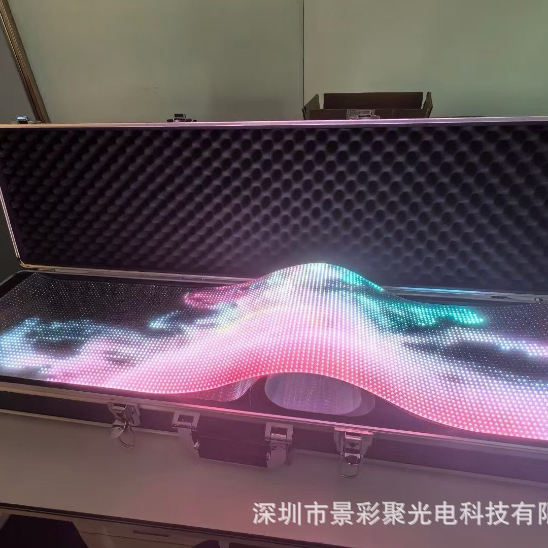 P8 кристаллический пленочный экран, светодиодный экран с высокой прозрачностью, легкий монтаж