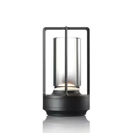 Gold Black silver Cross Table Lamp Button Touch US Rechargeable Decorative Table Lamp Creative Bar Table Camping Bedside