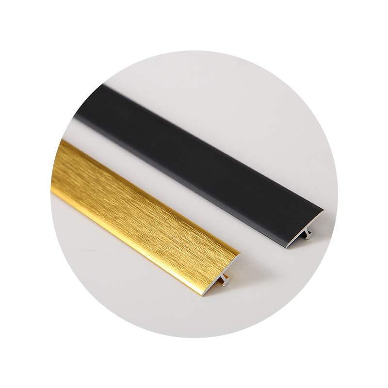 Aluminum Alloy Line Edge Strips, Ceiling Titanium Decorative Strips, T-Shaped Decorative Strips, Background Inlaid Edge Metal Strips
