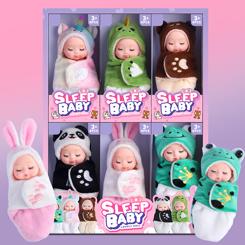 Кукла-спящий мешок для сна, симуляция, милая мини-кукла принцессы, детские игрушки, оптовая продажа