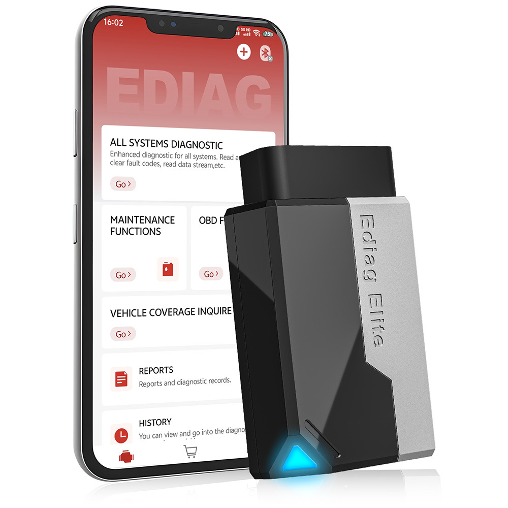 Ediag Elite car fault detector OBD2 diagnostic instrument multi-language maintenance tools foreign trade wholesale