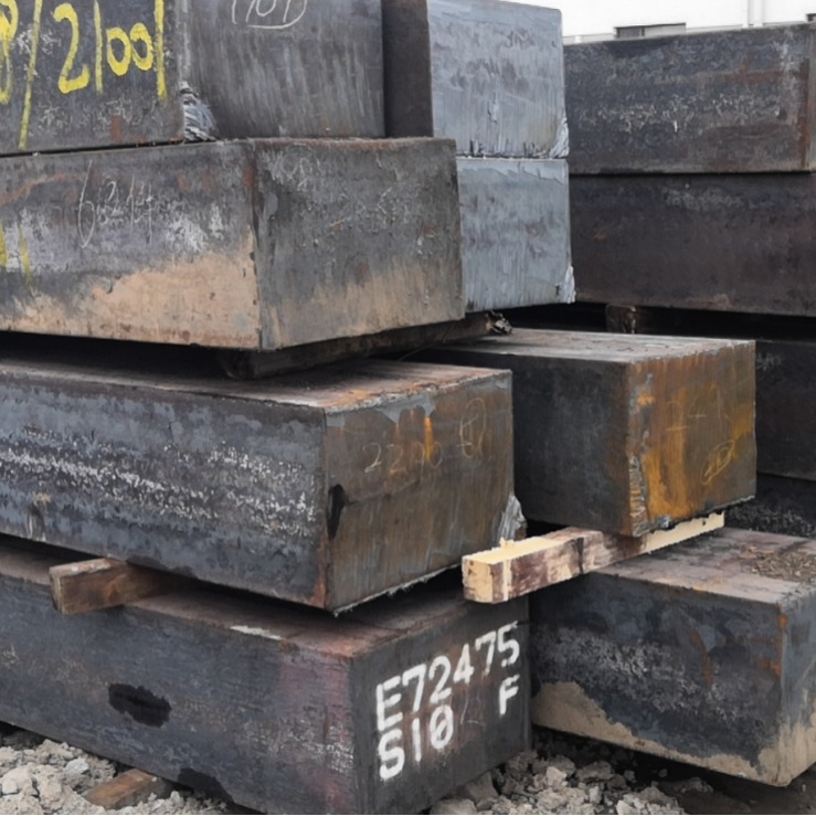 Gcr15, большой прямоугольный биллет 330*460/370*520, сталь для ковки