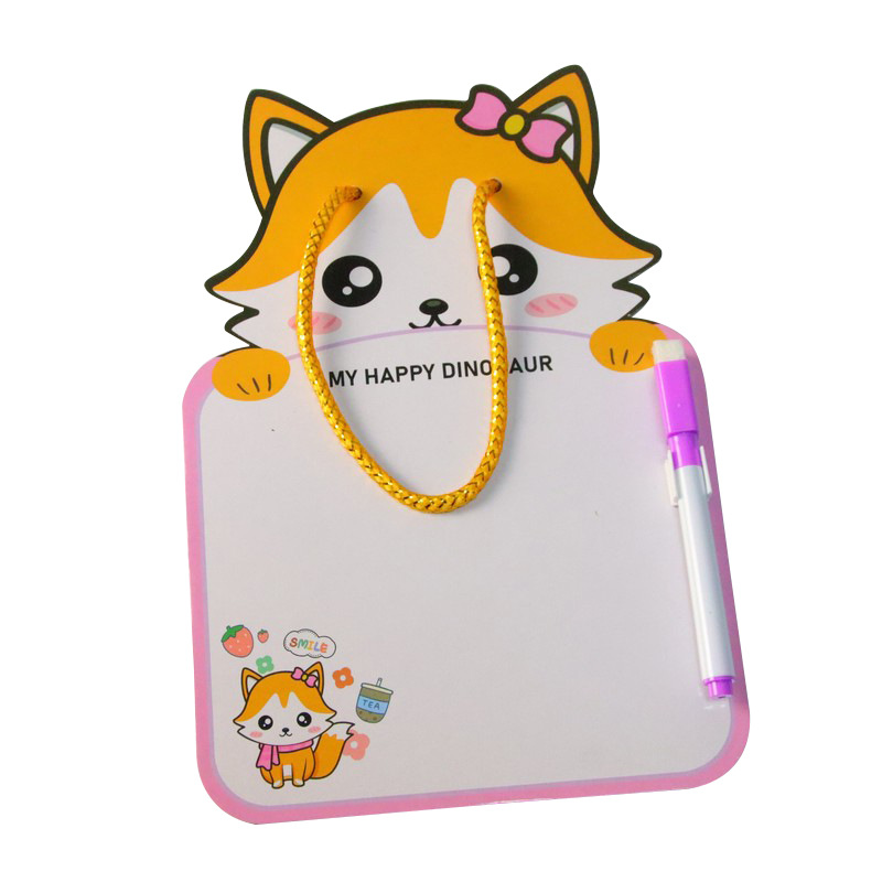 Creative children's cartoon erasable drawing board kindergarten early education double-sided painting graffiti whiteboard student writing message board