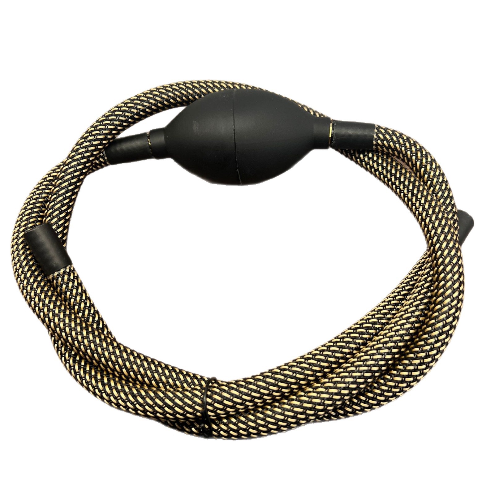 Woven Tea Tray Drainage Pipe with Copper Head Absorbent Ball Coffee Table Tea Table Kung Fu Tea Set Drain Hose Mildew-Proof and High Temperature Resistant