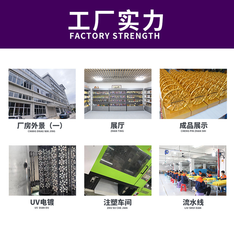 in stock Trumpet Flower Award Plate Metal Crafts Retirement Commemorative Annual Meeting Ornament Plate Zinc Alloy Commemorative Plate Wholesale