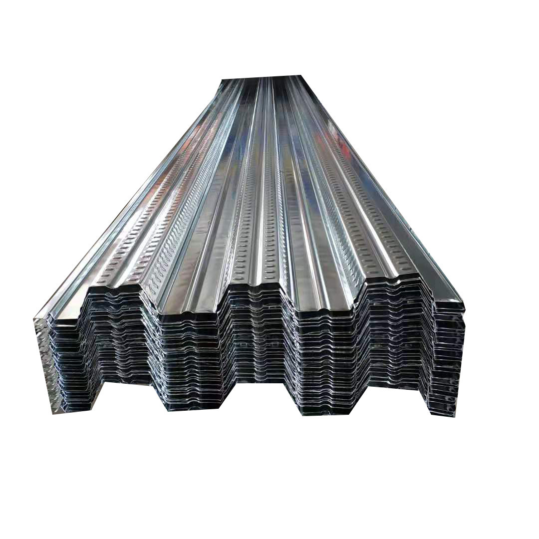 New Load-Bearing Cement-Filled Floor Plate, Corrugated Floor-Bearing Steel Plate, Yxb51-250-750 Floor-Bearing Plate for Construction Workshops