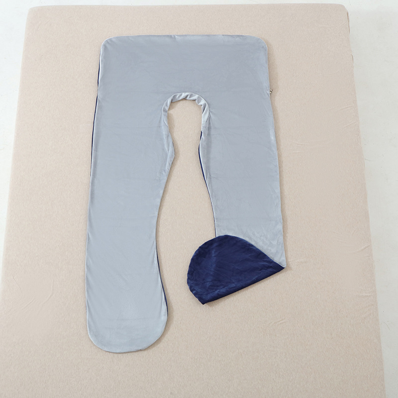 Maternity Pillow G-Type Maternity Pillow Pillowcase Washable and Removable Large Size Manufacturer Cross-Border Wholesale Ju-Type Matching Pillowcase