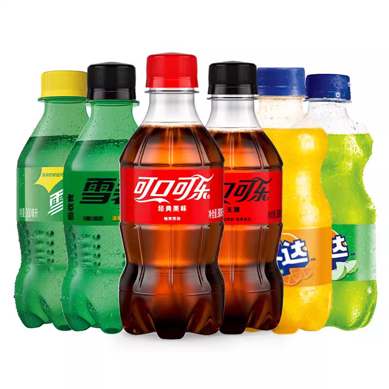 Pepsi Coca-Cola Sprite Fanta Seven-up Merinda 300ml Carbonated Beverage Wholesale One Piece