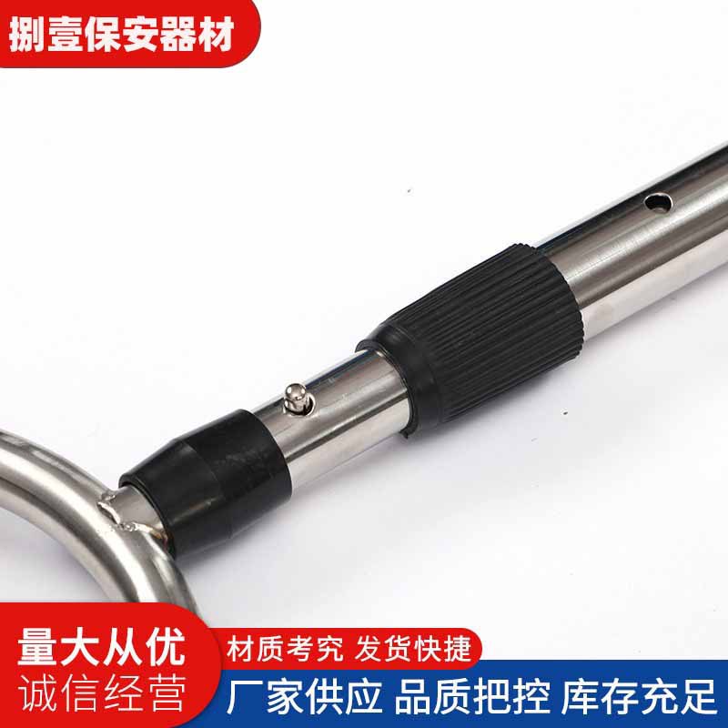 Manufacturer Wholesale Small Telescopic Steel Fork Riot Fork Security Self-Defense Supplies Security Equipment Equipment Security Waist Fork