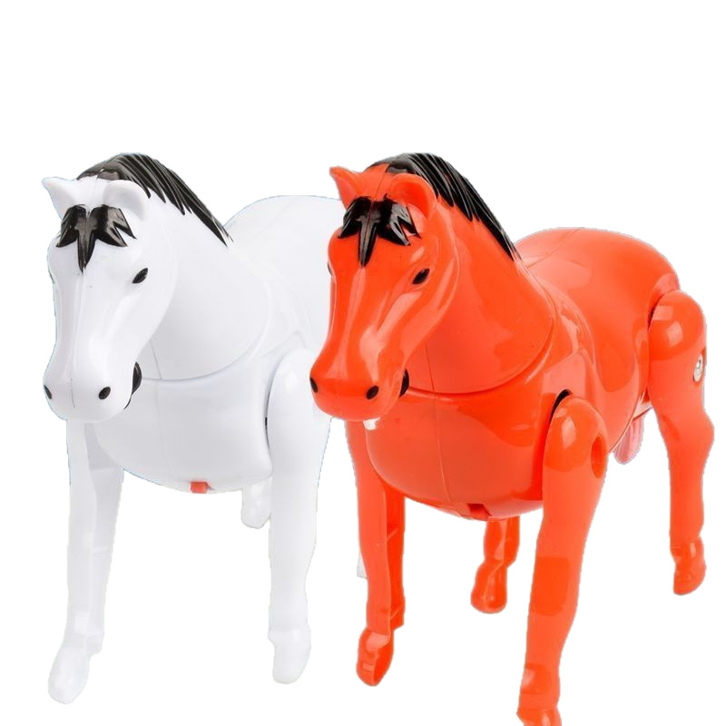 Tiktok-Style Electric Realistic Pony Walking Donkey Grinding Wheel Pony Cart Grinding Toy Obstacle Course Horse for Children