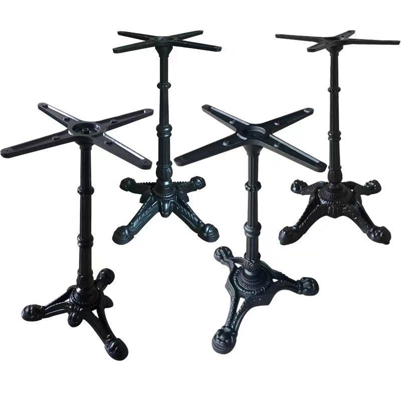 Foreign trade wholesale cast iron leg table feet metal table leg base tiger claw old American iron outdoor table feet
