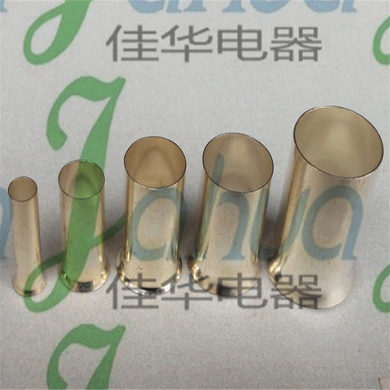 En35-16 Bare End Head Cold-Pressed Terminal Block Copper Pipe Nose Tube Type Butt Joint Copper
