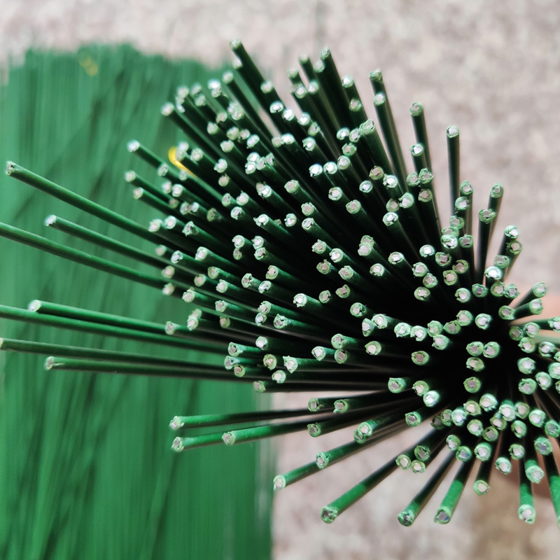 2mm Plastic-Coated Floral Stem 30cm Green Floral Wire for Artificial Flowers DIY Handmade Artificial Floral Art