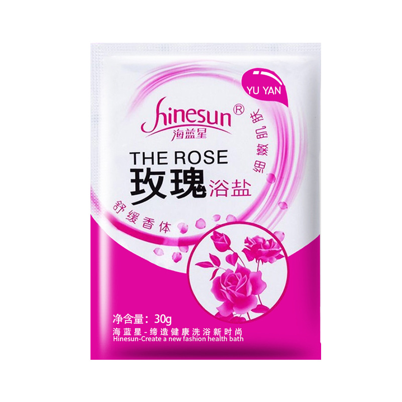 Aquamarine Bath Salt Bath Salt Milk Rose Lavender Foot Bath Manicure Salt Bath Bag Foot Bath Salt