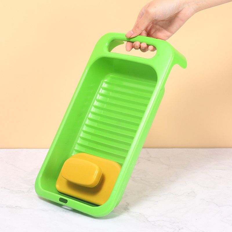 Mini close-fitting clothes washboard household washing socks underwear artifact dormitory lazy non-slip hand washing small model