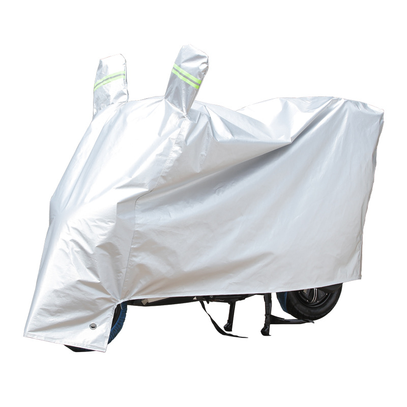 Electric Car Cover, Rain and Sun Protection, Whole Car Rain Cover, Thickeneded Dustproof Motorcycle Cover, Electric Car Rain Cover
