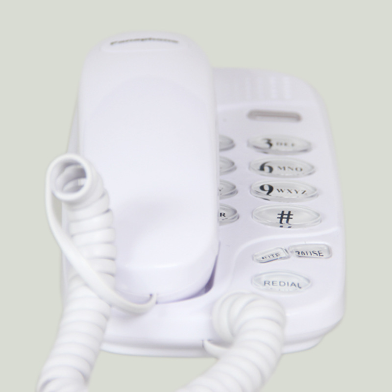 Manufacturer's Ready-Made Foreign Trade Kx-T580 Telephone Landline Business Hotel Hanging English Small Extension Wall-Mounted Machine
