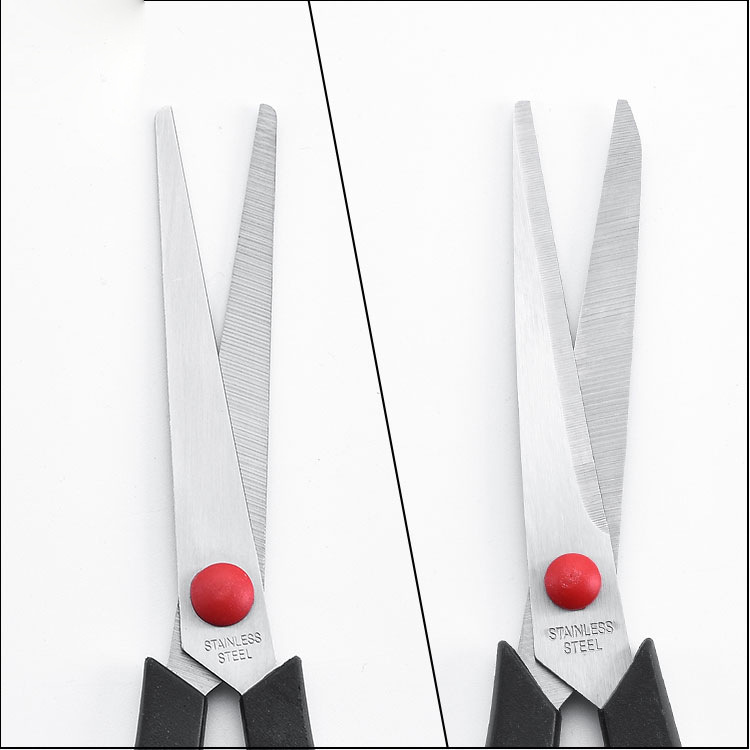 Manufacturer's Stationery Scissors, Stainless Steel Household Scissors, Small Scissors, Handmade Paper Cutting, Thread Cutting, Kitchen Rubber and Plastic Scissors