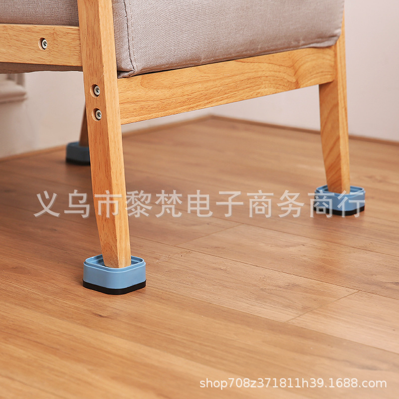 [Small wholesale] anti-slip anti-collision creative drum washing machine mats mute shock-absorbing furniture mats booster mats