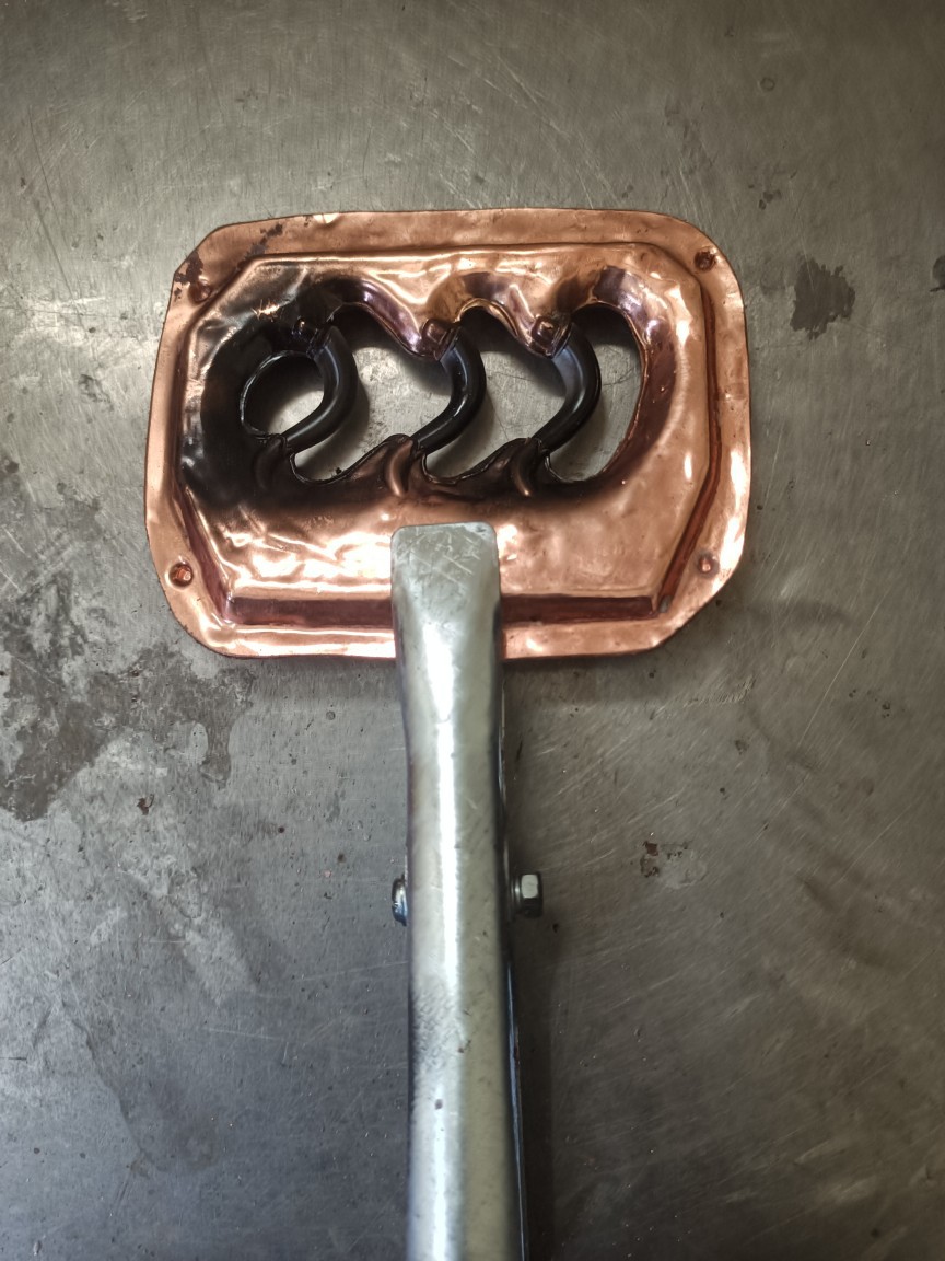 Spray-Painted Copper Mold Manufacturing and Processing, Enamel Toy Spray-Painted Copper Mold, Spray-Painted Mold, Covering Spray-Painted Mold Side Mold