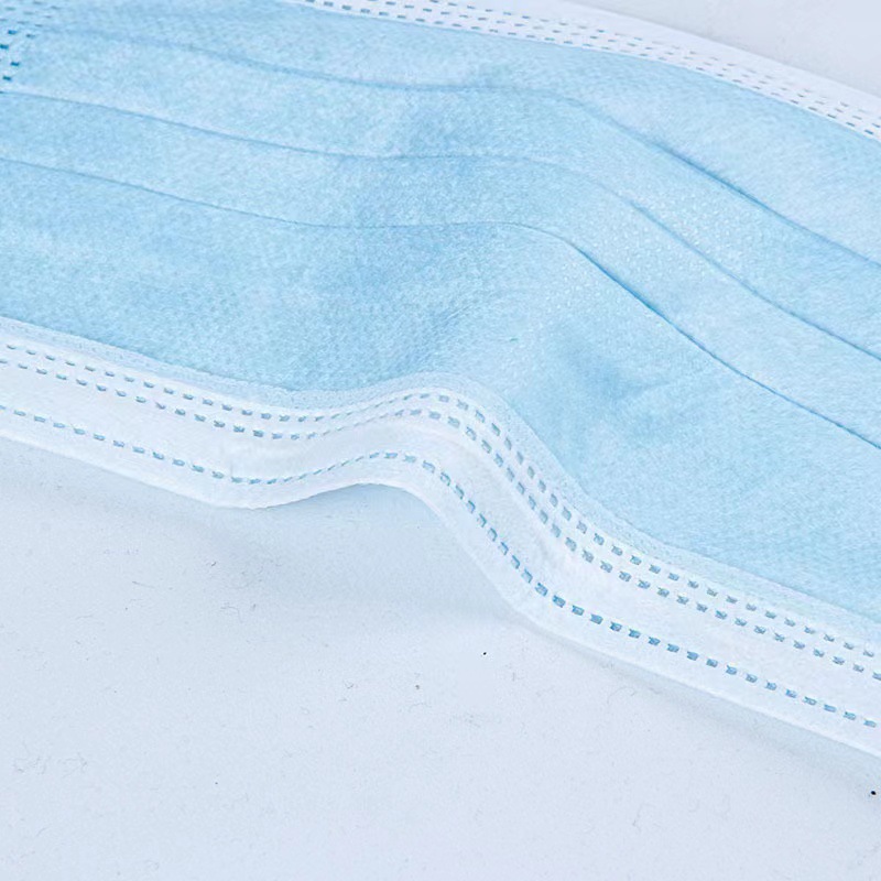 Individually Packaged Disposable Three-Layer Adult Mask Containing Melt-Blown Cloth with Dust-Proof Rate of 95% Direct Sales from the Source Manufacturer and Comfortable