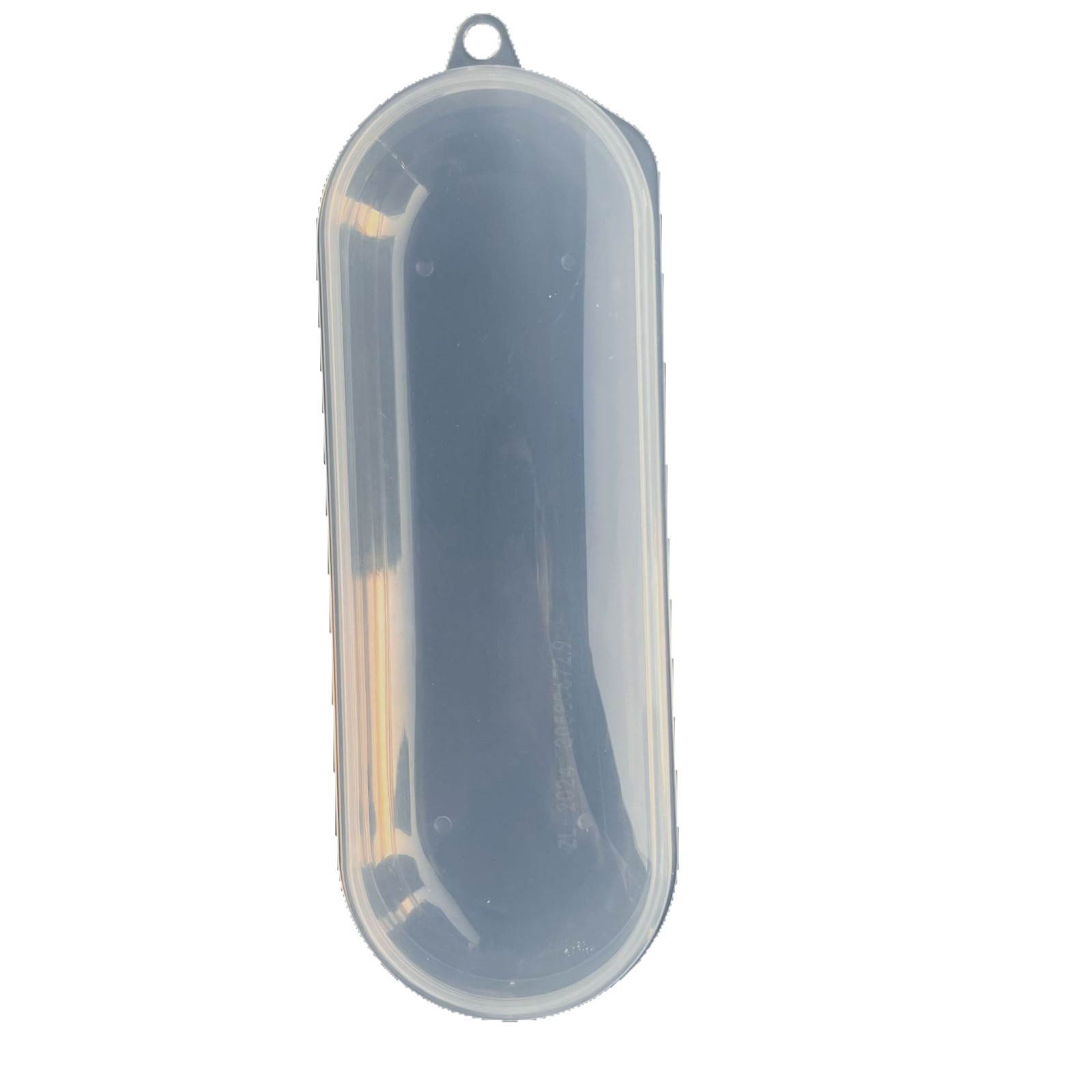 Transparent Portable Cutlery Box with Hook Cartoon Tableware Spoon Fork Makeup Brush Stainless Steel Straw Storage Box