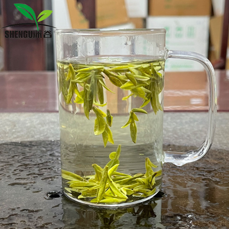Zhejiang Longjing Green Tea Songyang 2025 New Tea Mingqian Spring Tea Luzhou-flavor Gift Box Bulk Longjing Craft Tea Wholesale
