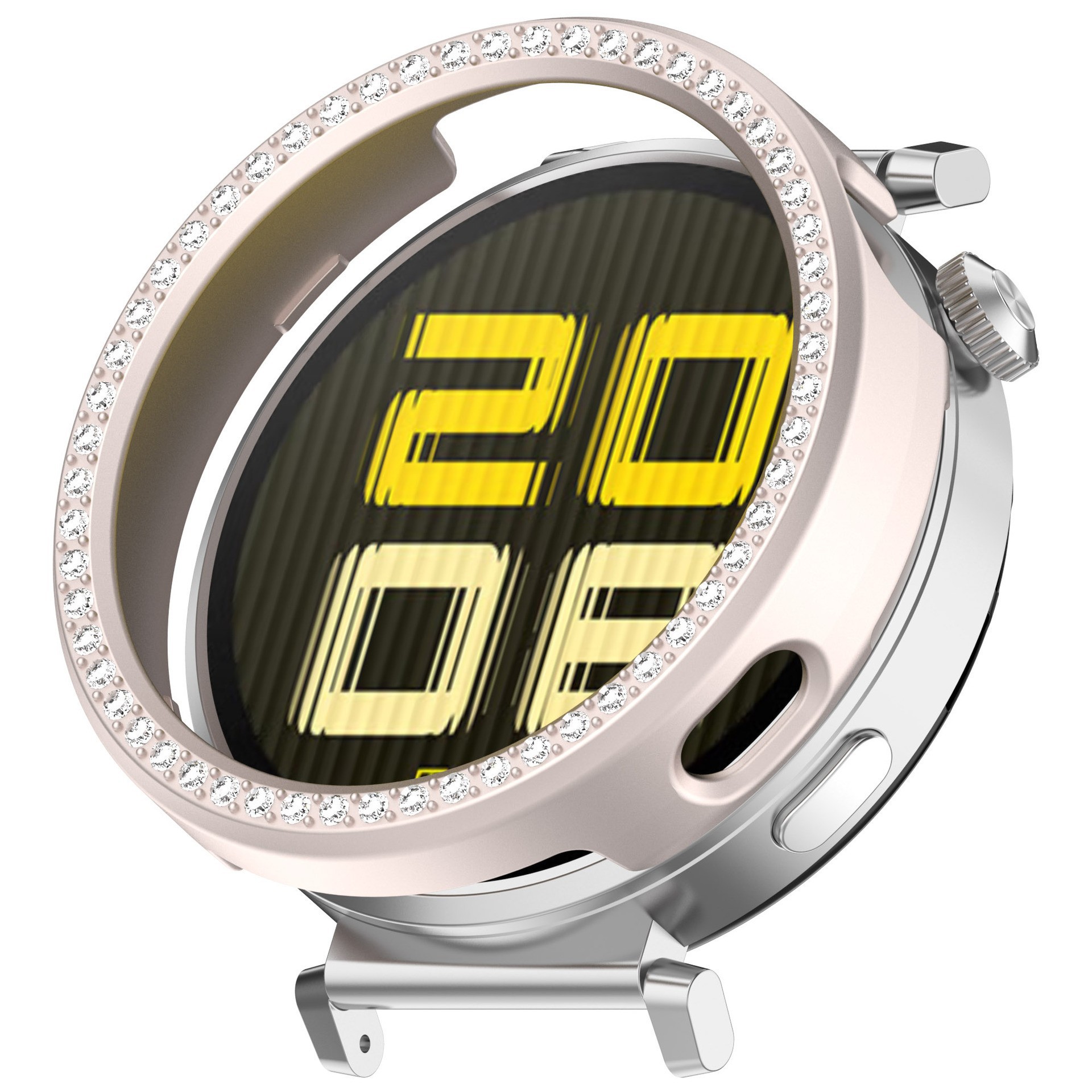 For Huawei GT5 pro Ceramic Watch PC Diamond Hollow Protective Case Sports Smart Protective Case GT4 Girls