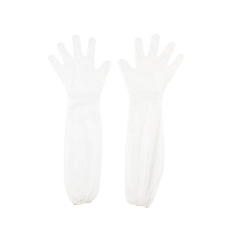 Cpe Long Arm Gloves for Housework, Kitchen Dishwashing and Cleaning, Thickeneded and Extended Waterproof Gloves, Disposable Extended Waterproof Gloves