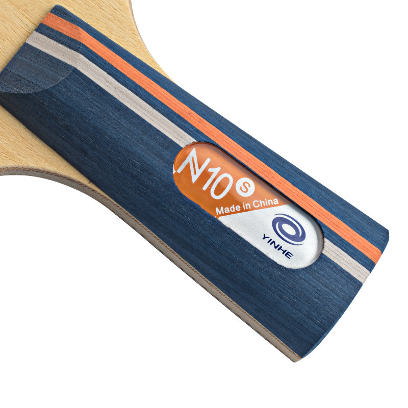 Galaxy YINHE N10/N-10S table tennis bottom plate pure wood 5-layer table tennis racket is suitable for teenagers