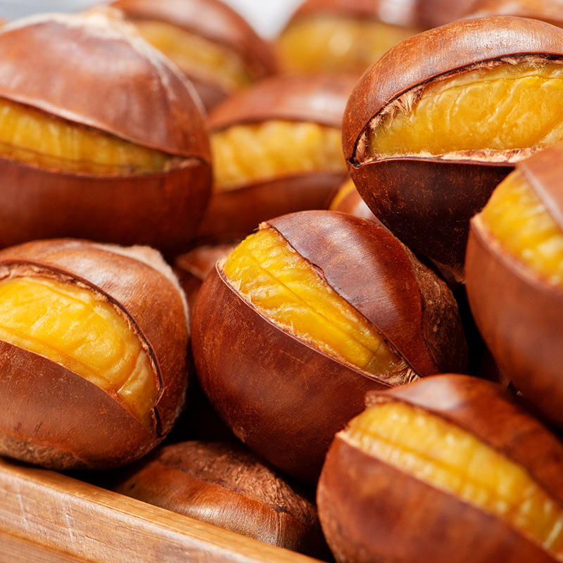 Wholesale Roasted Chestnuts, Ready-To-Eat Sweet Chestnut Kernels, Healthy Snacks, Specialty Ready-To-Eat Snacks