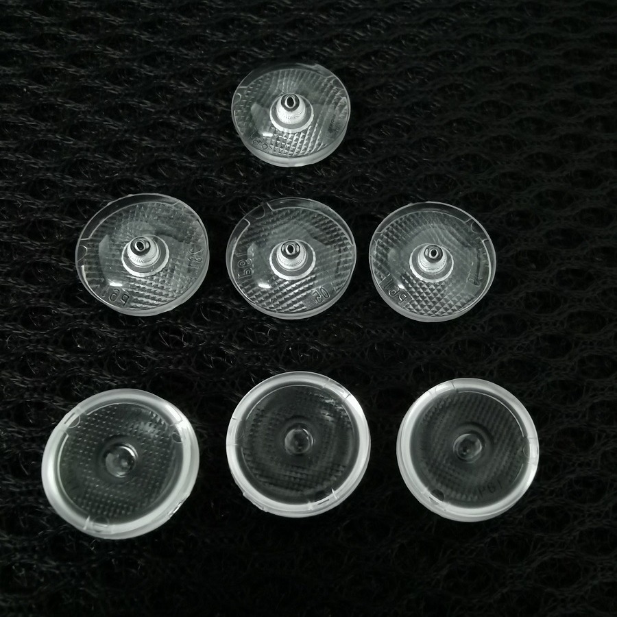 10 outer diameter LED diffuse reflection lens 2835 3030 light box ceiling light panel light lens 180 degree round