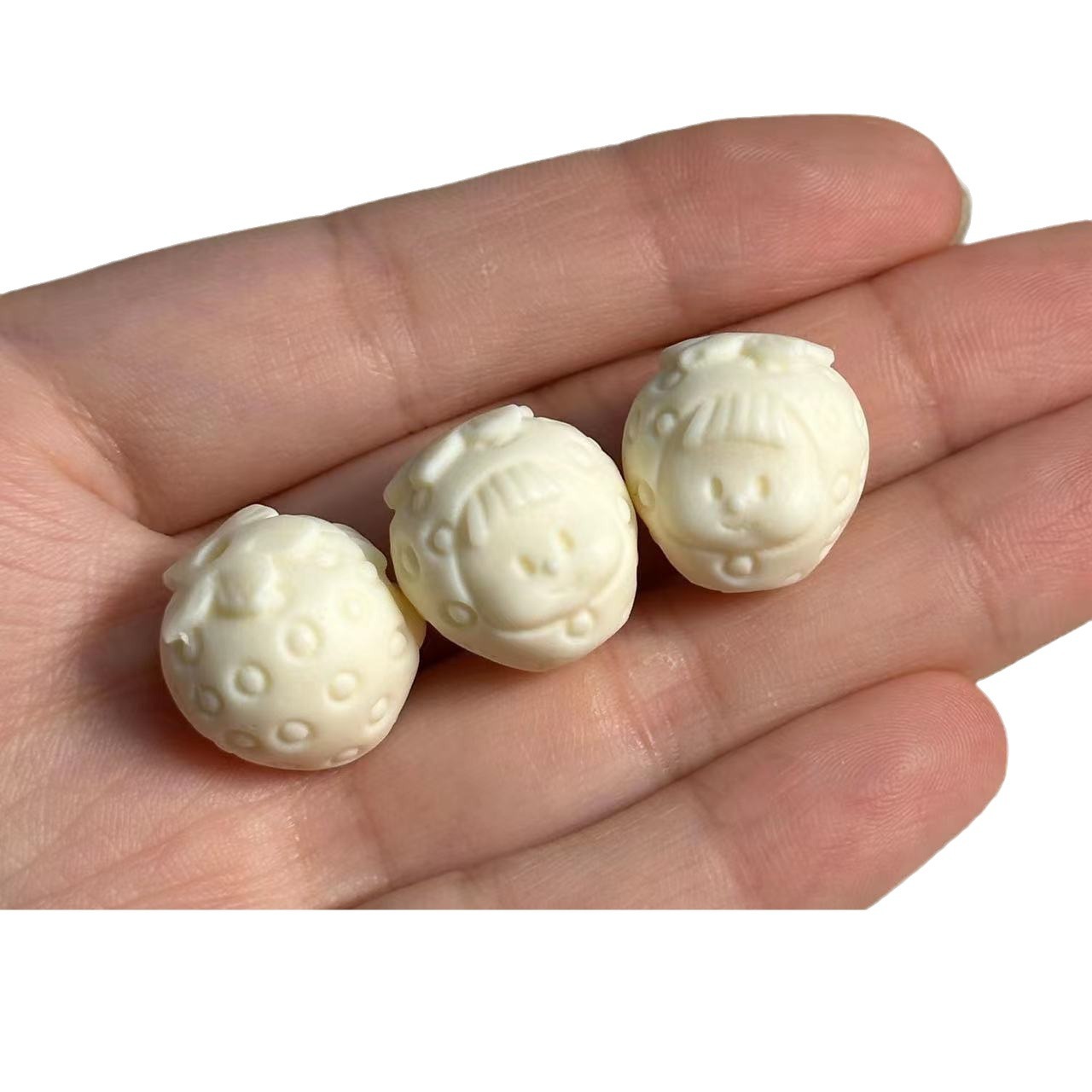 Ivory Nine-tailed Fox SpongeBob SquarePants Flower Bear Accessories DIY Wen Play Buddha Beads Accessories Accessories Spacer Beads